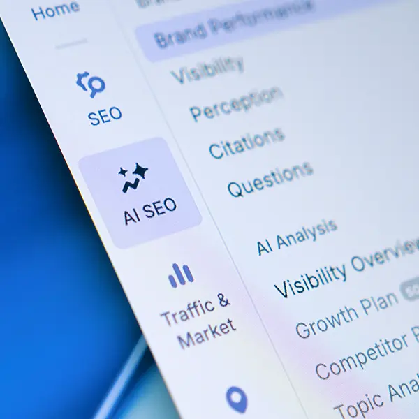 écran avec un onglet GEO actif