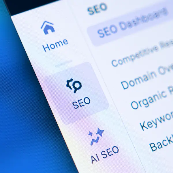 écran avec un onglet SEO actif