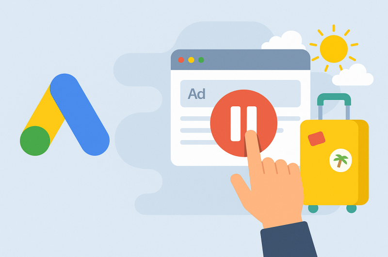 Faut-il mettre une campagne Google Ads en pause ? Bénéfices et risques